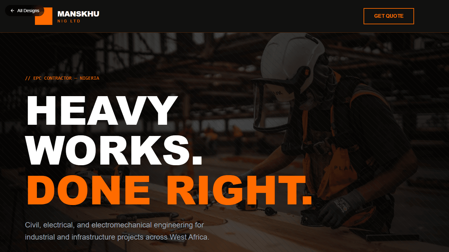 Industrial Core design snapshot